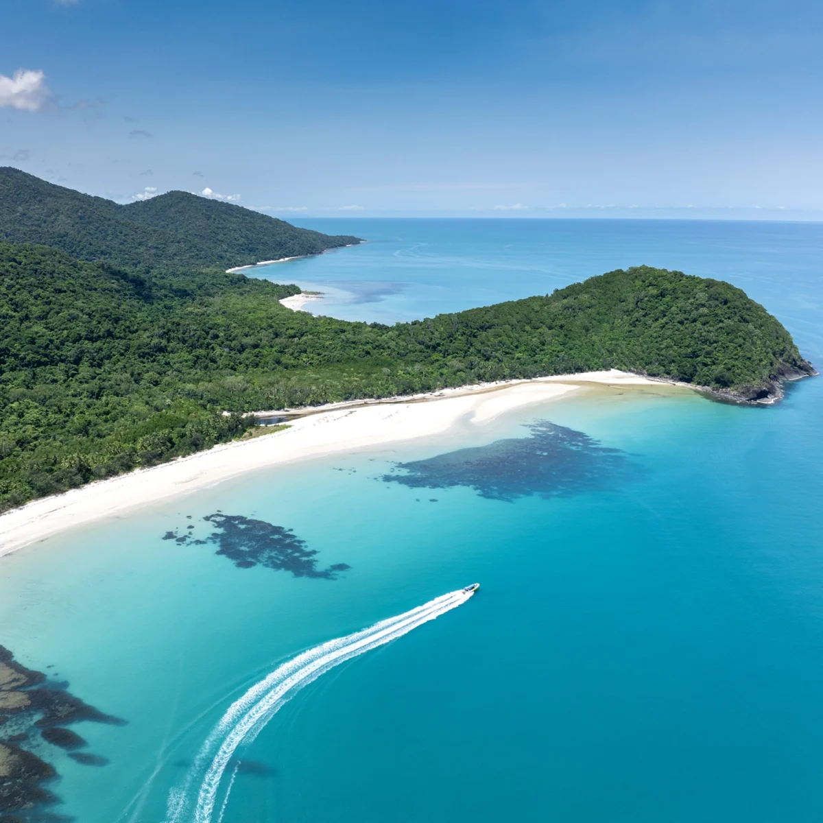 Cape Tribulation Coast Aerial