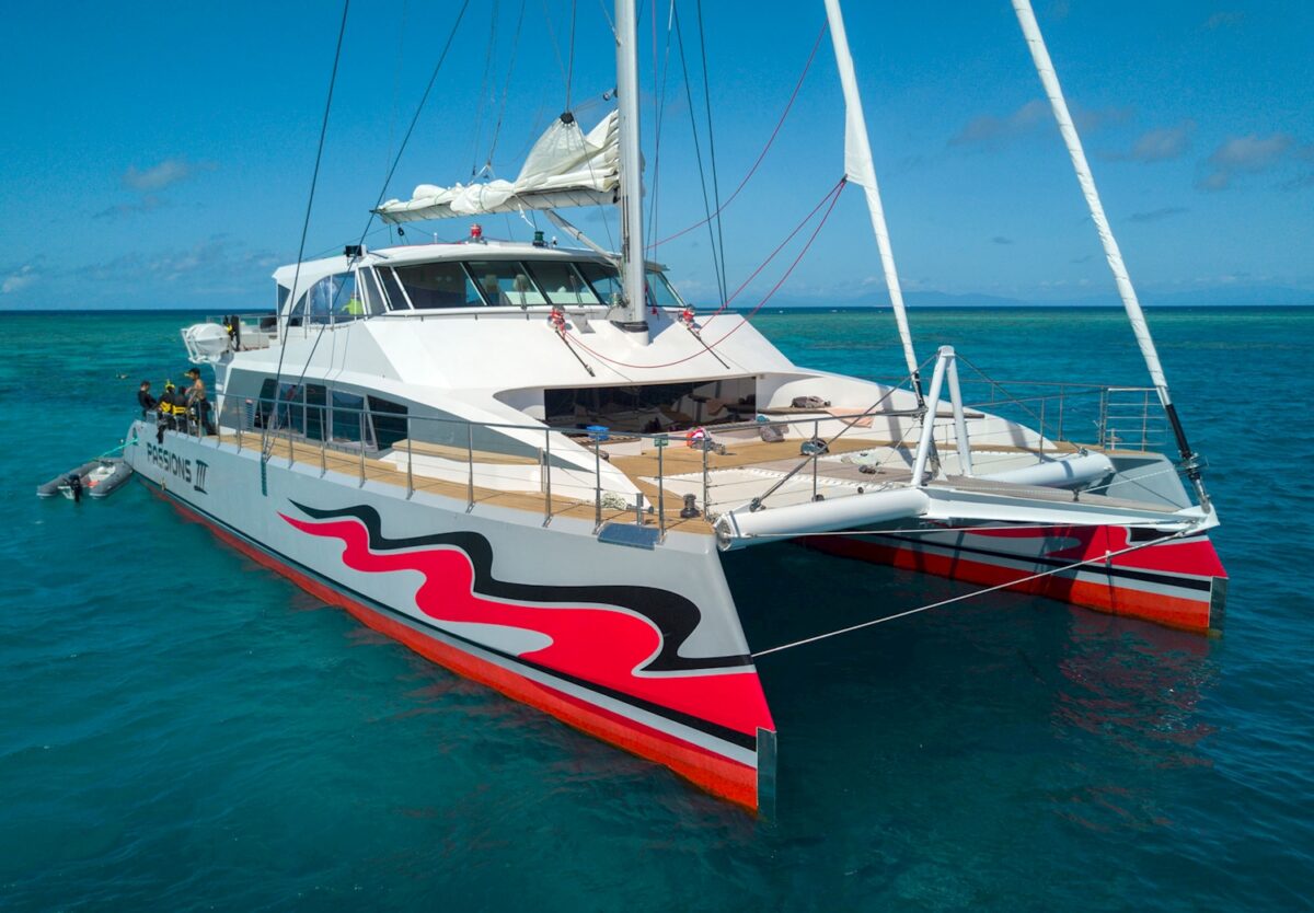 Catamaran Bow View