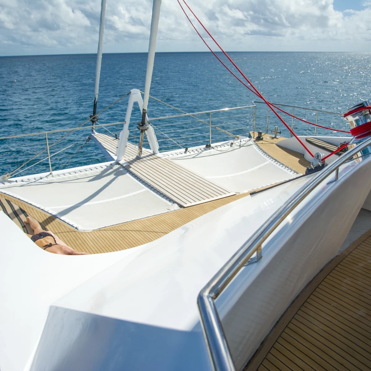 Bow Deck and Ocean