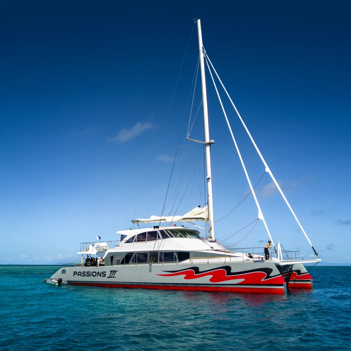 Catamaran Side View