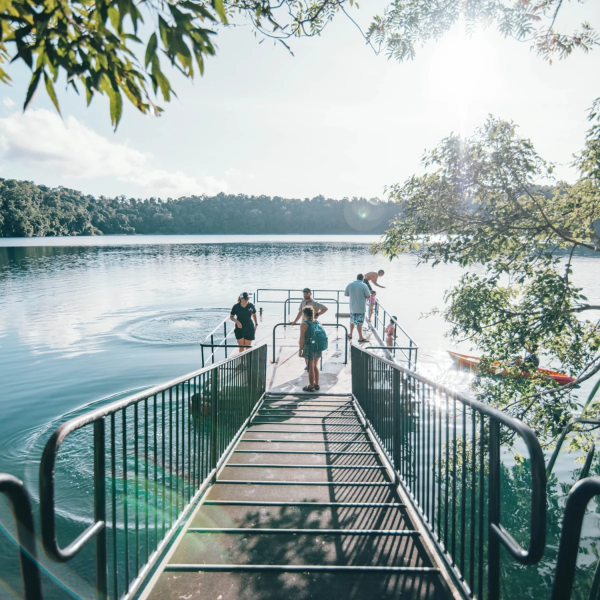Lake Swimming Platform