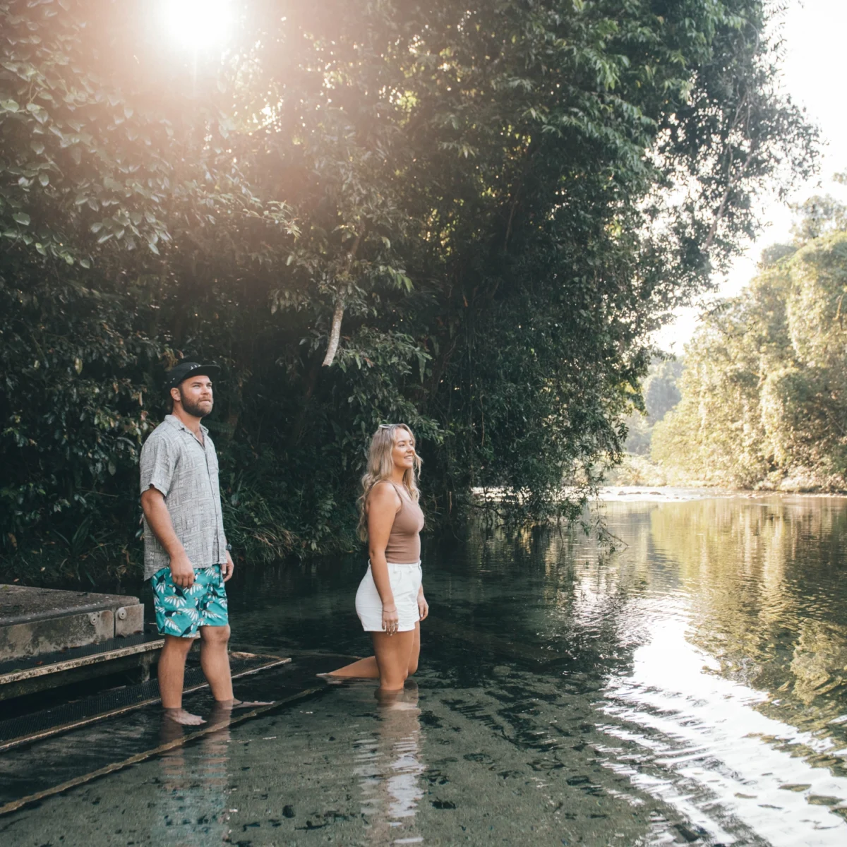Swimming in the Rainforest